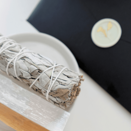 SAGE, PALO SANTOS & SELENITE CLEANSING BUNDLE