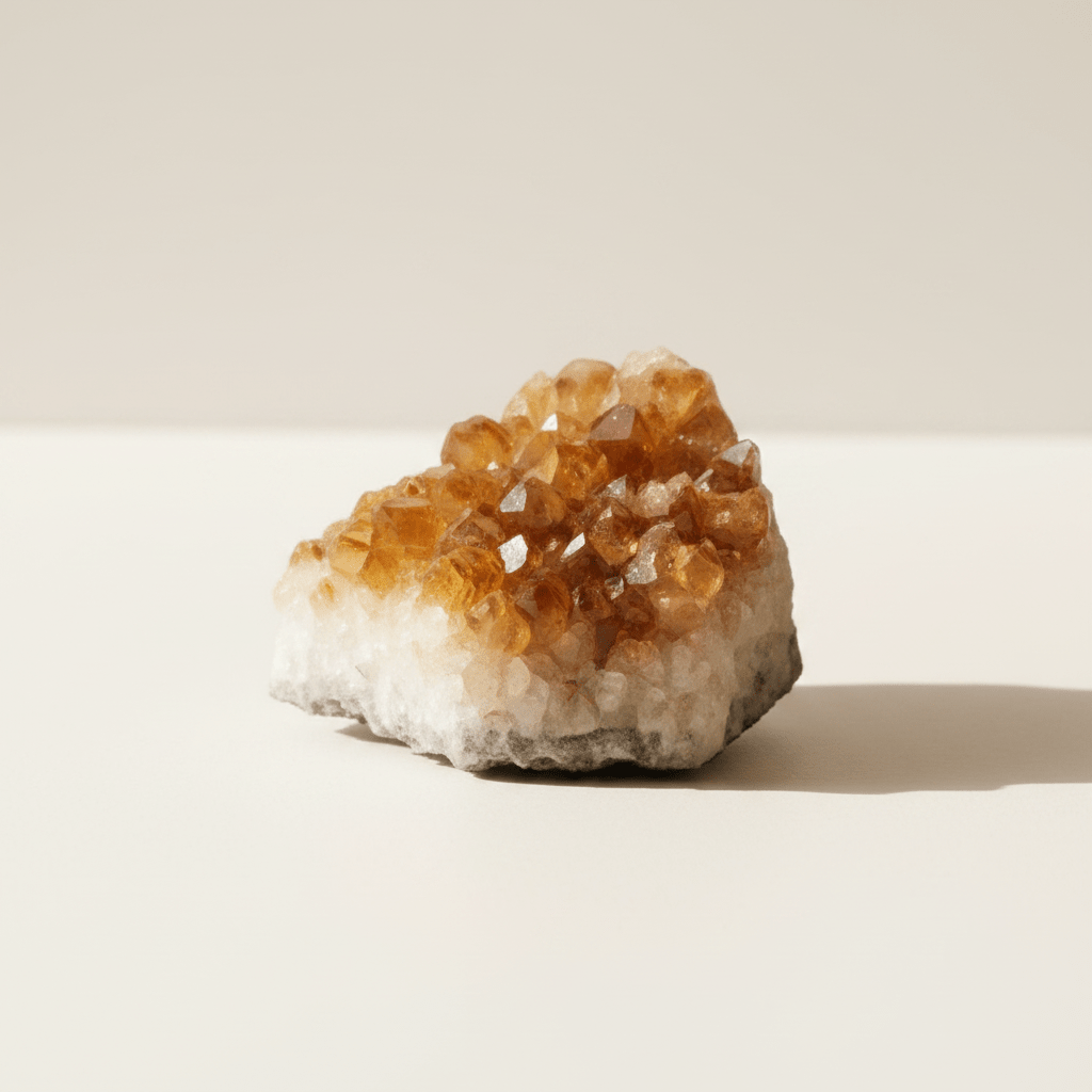 Citrine clean background